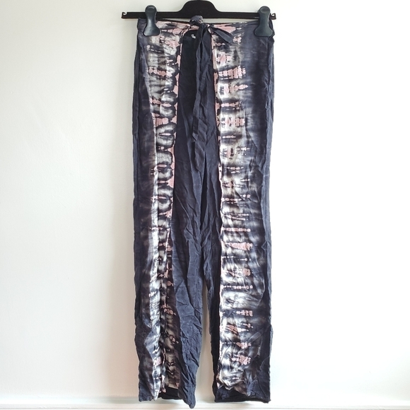 New Young Fabulous & Broke Tie Dye Split Leg Pants NWT XS - Picture 6 of 12